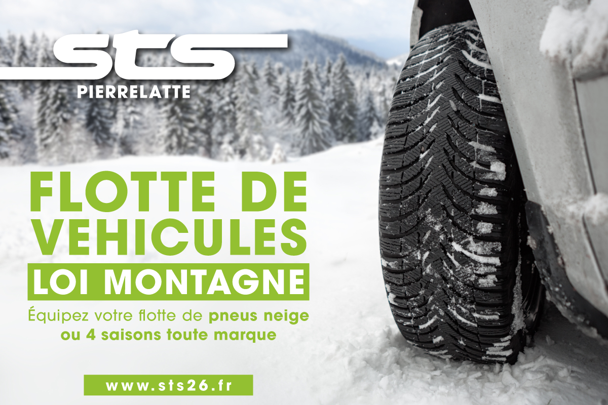 Loi Montagne et équipement d'hiver de voiture : rendez-vous chez votre  garage pneumatique SP à Pierrelatte pour préparer votre voiture à l'hiver -  STS Pierrelatte